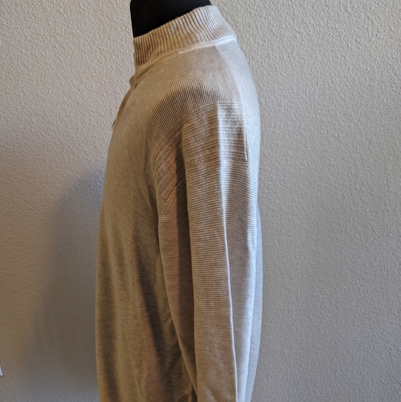 NWT Callaway Sweater Beige wool blend Size XL - Picture 5 of 5